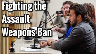 I Testified Against the Assault Weapons Ban