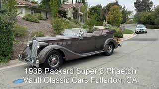 1936 Packard Super 8 Phaeton For Sale