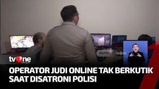 Polisi Gerebek Ruko Sarang Judi Online, 5 Orang Diamankan | Kabar Pagi tvOne