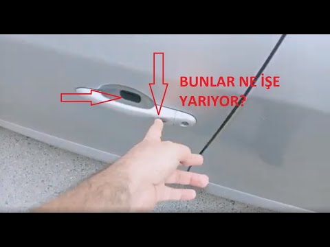 Video: Araba kapı kolu nasıl çalışır?