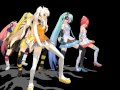 Mikumikudance elektrika ft seeu lily hatsune miku sfa2 miki and kasane teto