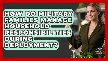 How Do Military Families Manage Household Responsibilities During Deployment? - Armed Forces Insider