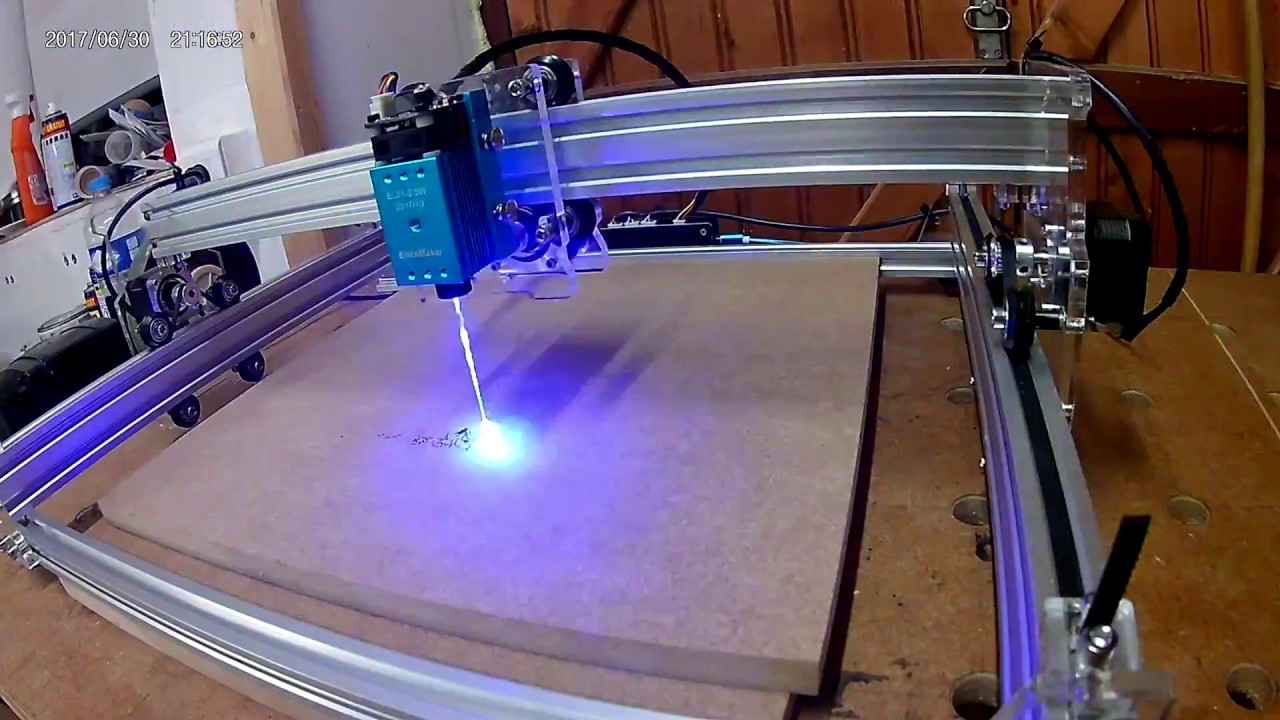 Elekslaser A3 Pro Ma Nouvelle Cnc Laser Youtube