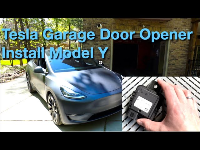 Tesla Homelink Install And Program, Tesla Model 3 Garage Door Opener Without Homelink