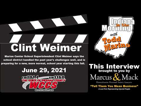 Indiana in the Morning Interview: Clint Weimer (6-29-21)