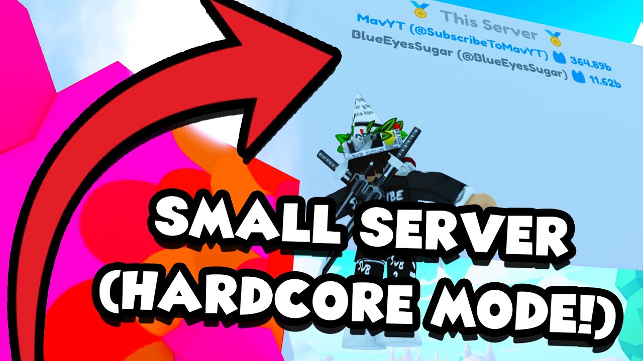 HOW TO JOIN SMALL SERVERS IN HARDCORE MODE! (PET SIM X) YouTube