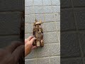 木質機械犀牛模型(渦卷動力彈簧版)