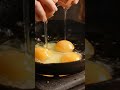Sizzling Omelette ASMR | Egg Cracking in Hot Pan 🔥🥚 |  Egg Cooking Sounds | #asmr #omelette