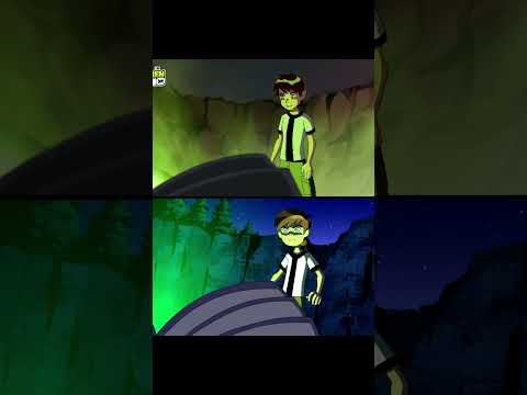 Ben Finds the Omnitrix (New vs Old) #oldisgold #omnitrix #shorts #viral