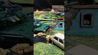 Battle for apartment building - Playing large Ultramodern wargame using In Country rules