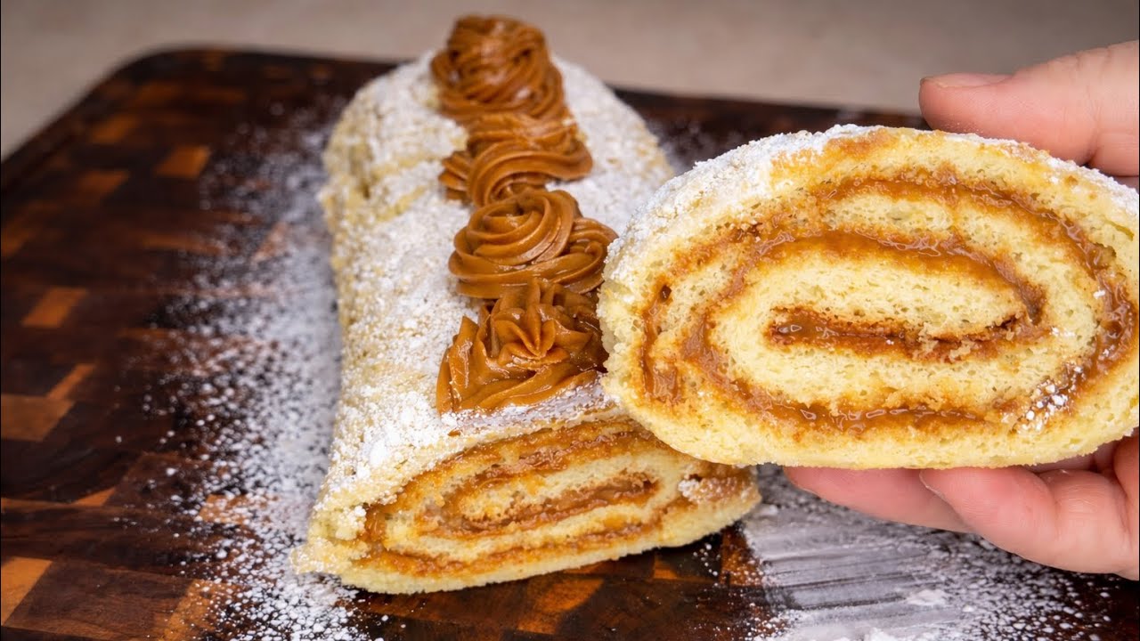 Como hacer un brazo gitano perfecto y delicioso 😋 🔥