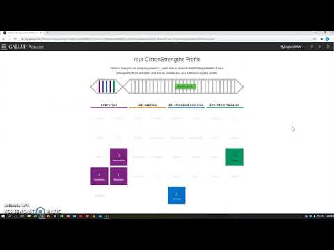 How to Log In and Access your Clifton Strengths Report