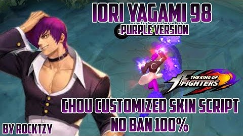 Chou Iori Yagami 98 (Purple Version) Customized Skin Script