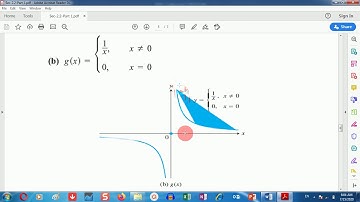 كلية العلوم | مساق تفاضل وتكامل (أ) | Section 2 2 Part 1