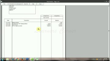 The Customer Center   Print Statement  in Quick Books