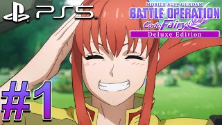 Mobile Suit Gundam Battle Operation Code Fairy (PS5) Gameplay Walkthrough Part 1 [1080p 60fps]