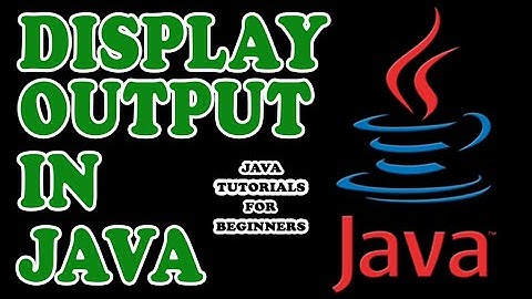 HOW TO DISPLAY OUTPUT IN JAVA(STATEMENTS)- JAVA TUTORIAL 1( TAGALOG)