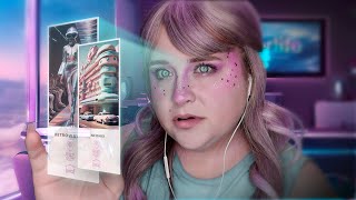 ASMR - Space Travel Agent Roleplay [Sci-Fi, HUD Screen]