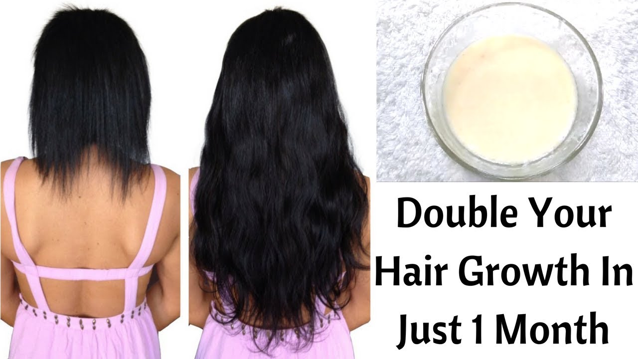 Hair Mask To Double Your Hair Growth In Just 1 Month | Get ...