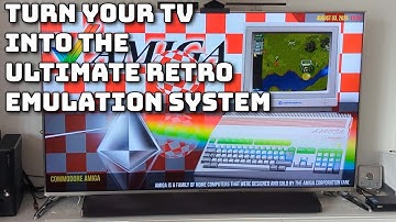 Emulate every home computer system on your TV - DOS, Amiga, Commodore 64, Spectrum and all the rest
