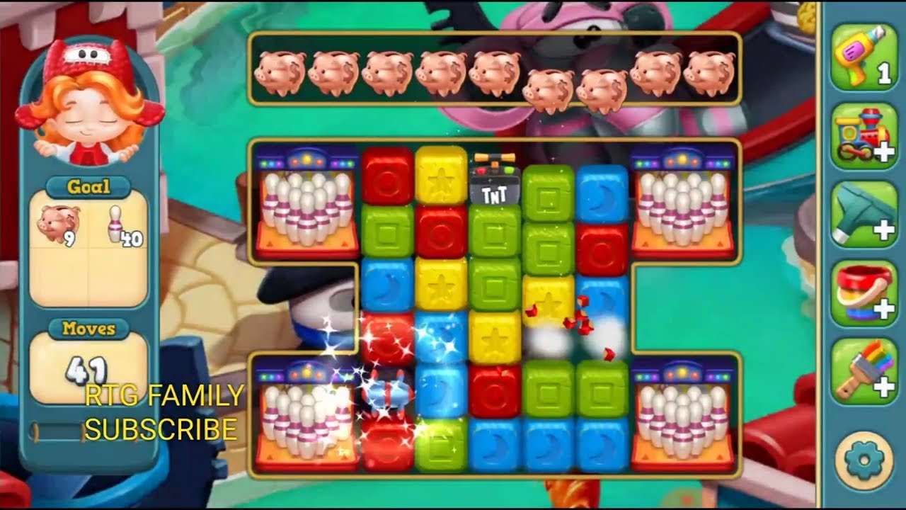 TOY BLAST LEVEL 1282 HD 1080P