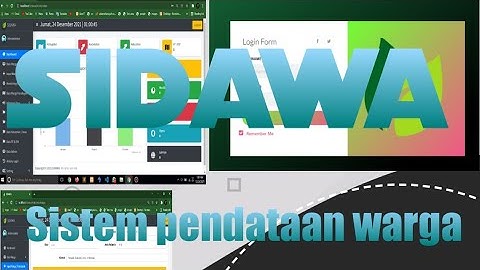 Source code pendataan warga #codeigniter #ci3 #php #sc #sourcecode