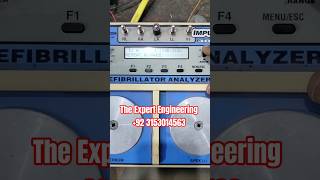 Defibrillator Analizer troubleshooting and testing