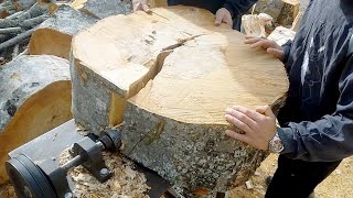 Crazy Homemade Firewood Processing Machine – Fastest Log Splitter Wood Processing Inventions