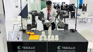 Tesollo Demonstrates Teleoperated Grasping