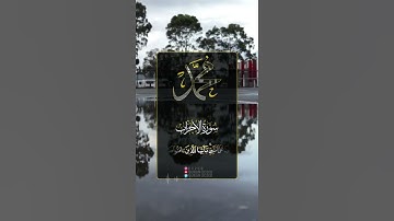 ﴿إِنَّ اللَّهَ وَمَلَائِكَتَهُ يُصَلُّونَ عَلَى النَّبِيِّ ۚ﴾  القارئ سعيد الخطيب