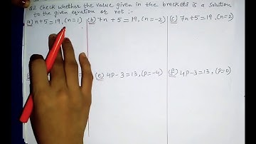 CLASS VII - MATHS - NCERT Ls. 4 Simple Equations- Q.2 - EX 4.1 #viral #youtube #subscribe #trending