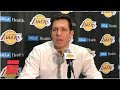 Luke Walton calls Lakers' loss to Cavs 'frustrating' | NBA Sound
