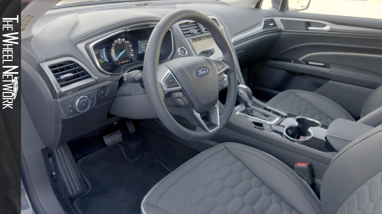 2019 Ford Mondeo Hybrid Wagon Vignale Interior Italy
