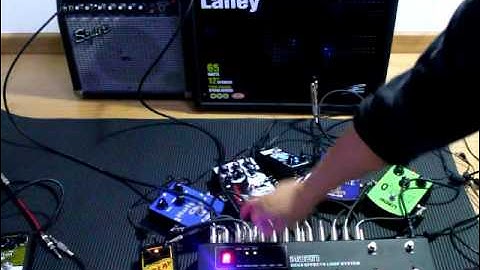 GEC9 Guitar Pedal Switcher Part 3 - Switching between Amps