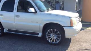 2004 Cadillac Escalade Suited Up With 22" Borghini B18's RimTyme Hampton 3233 W Mercury Blvd.