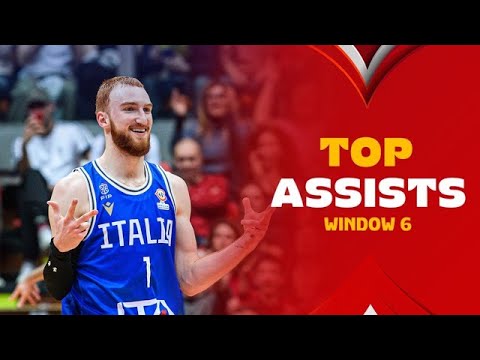 TOP 10 Assists | FIBA Basketball World Cup Qualifiers Window 6