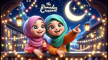 The Ramadan Crescent Islamic cartoon kids nasheeds song