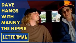 Dave Meets Manny The Hippie In Haight-Ashbury | Letterman