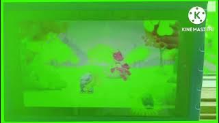 wallykazam blue letters green