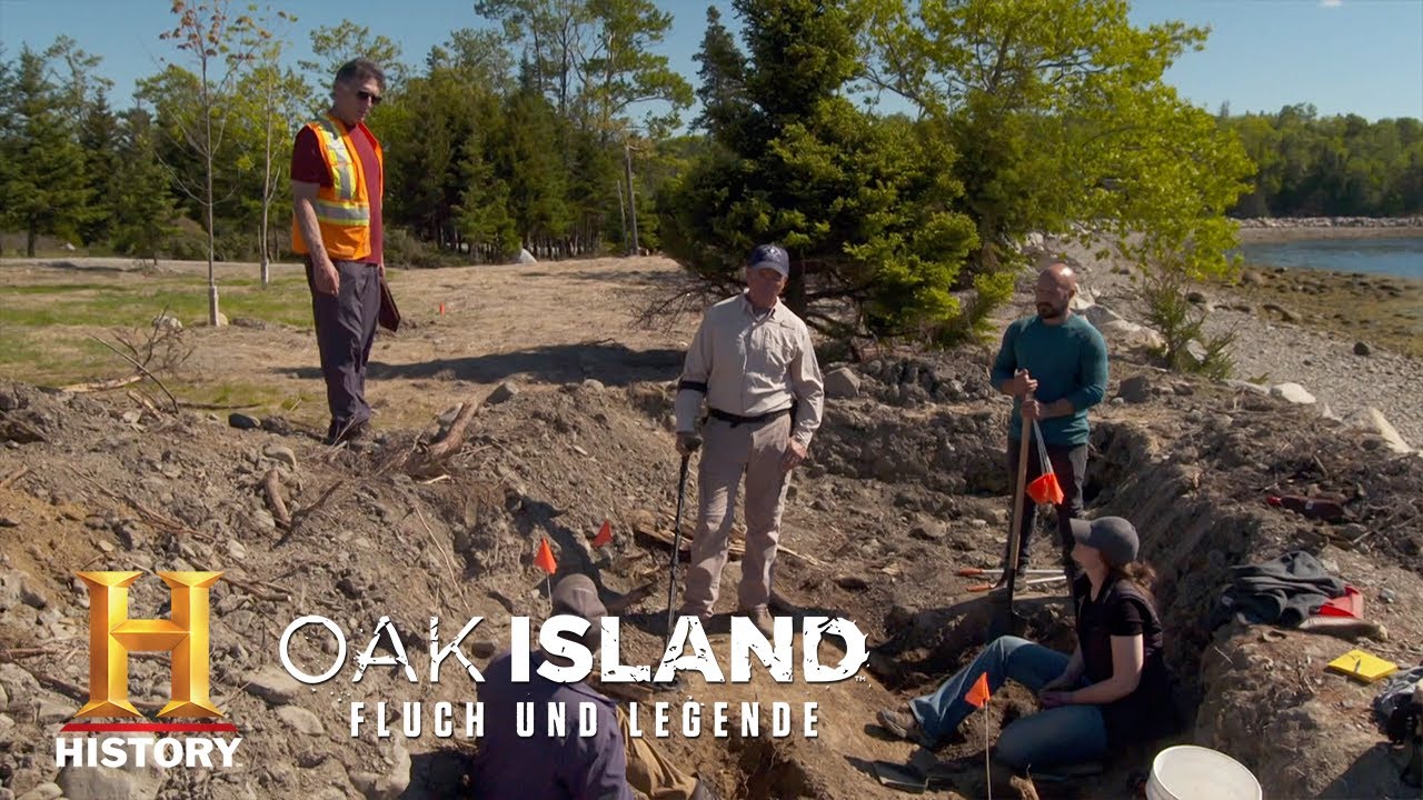 Was war hier lange Zeit vergraben?