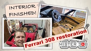 Interior is done! | Ferrari 308 restoration | Episode 48