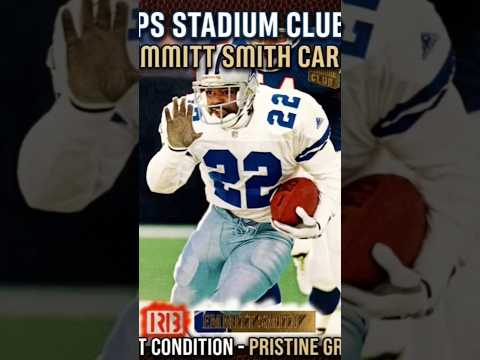 $249 pesos Emmitt Smith Dallas Cowboys card, para coleccionistas, entrega inmediata