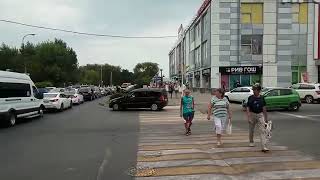 В Анапе пробка на перекрёстке улиц Северная и Красноармейская