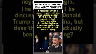 TRUMP IN CHINA, THE IRAN WAR NEGOTIATIONS #Trump #XiJinping #China #IranWar #ForeignPolicy #Shorts