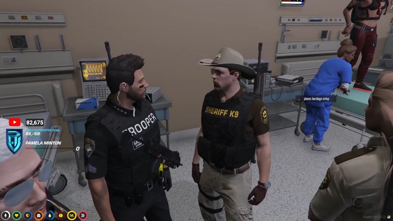 A.J. Hunter Talks to Cop Who Doesn't Care About Getting Striked | NoPixel 3.0 RP