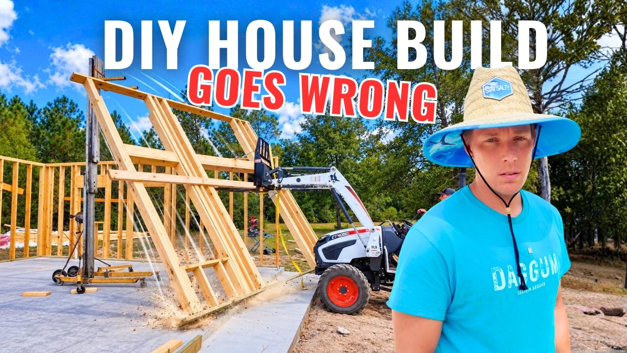 We Tried Raising Our Massive Wall & Dropped It