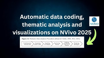 Automatic data coding, thematic analysis and visualizations on NVivo 2025