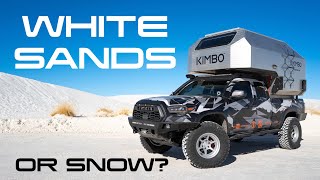 White Sand Dunes Or Snow? Kimbo Adventures