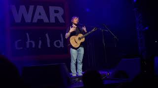 Ed Sheeran - Supermarket Flowers Live for Warchild @ Indigo O2, London