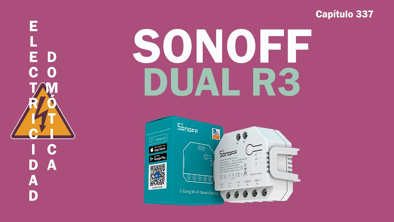 Sonoff Dual R3 Controlador Inteligente